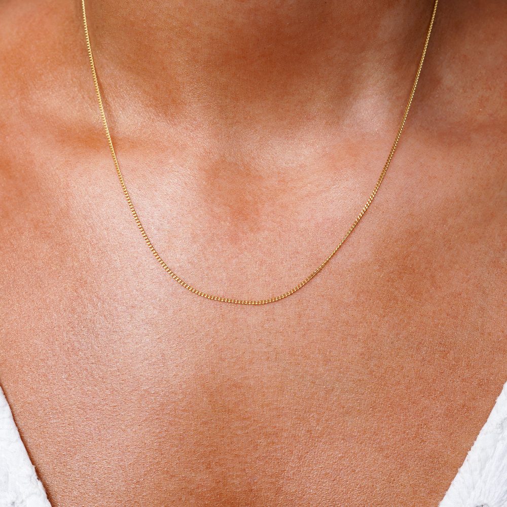 Ketting Curb Goud